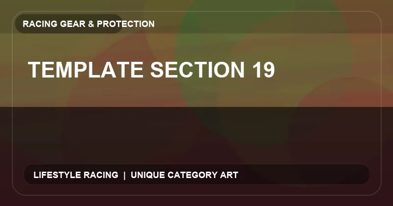 Template Section 19